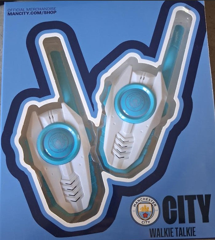 Manchester City FC Walkie Talkie Set Official Merchandise