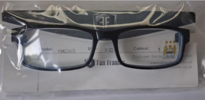 Childrens Manchester City Fan Frames Fashion Glasses