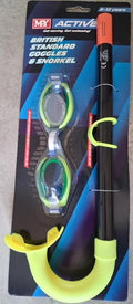 Snorkel and Google Set - Black/Yellow