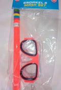 Orange Hoot Snorkel and Mask Set