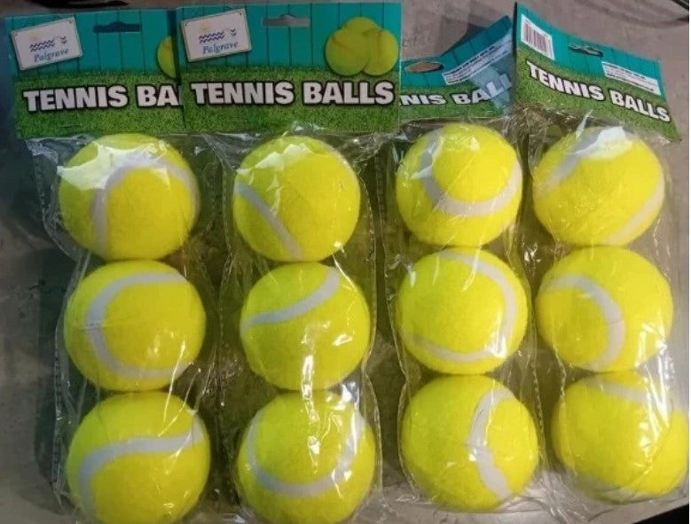 12 x Tennis Balls Brand New in Packets