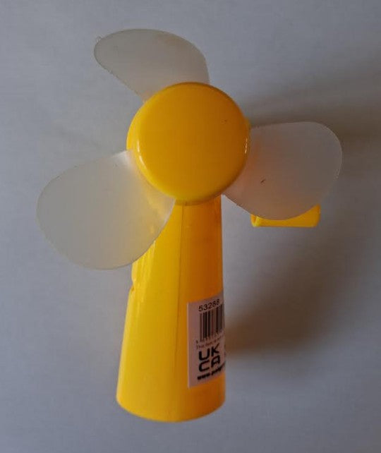 Hand Held Wind Up Fans - No Batteries Required