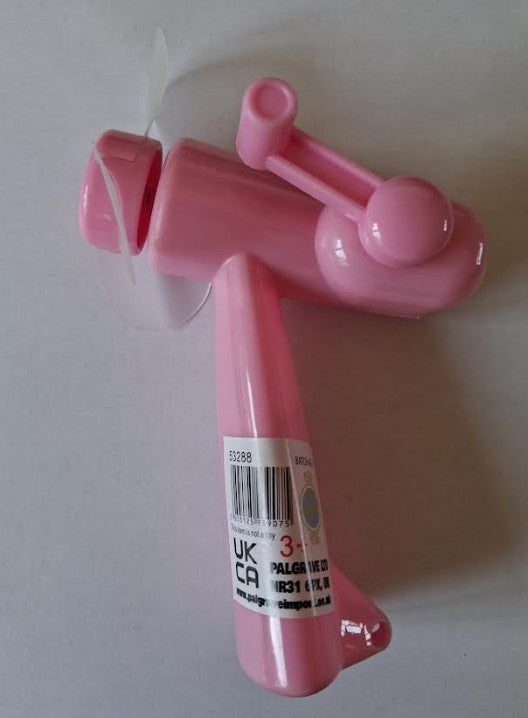 Hand Held Wind Up Fans - No Batteries Required